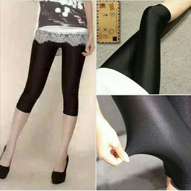 Quần legging nhũ bì thư ngố-quần bì thư ngắn loại đẹp