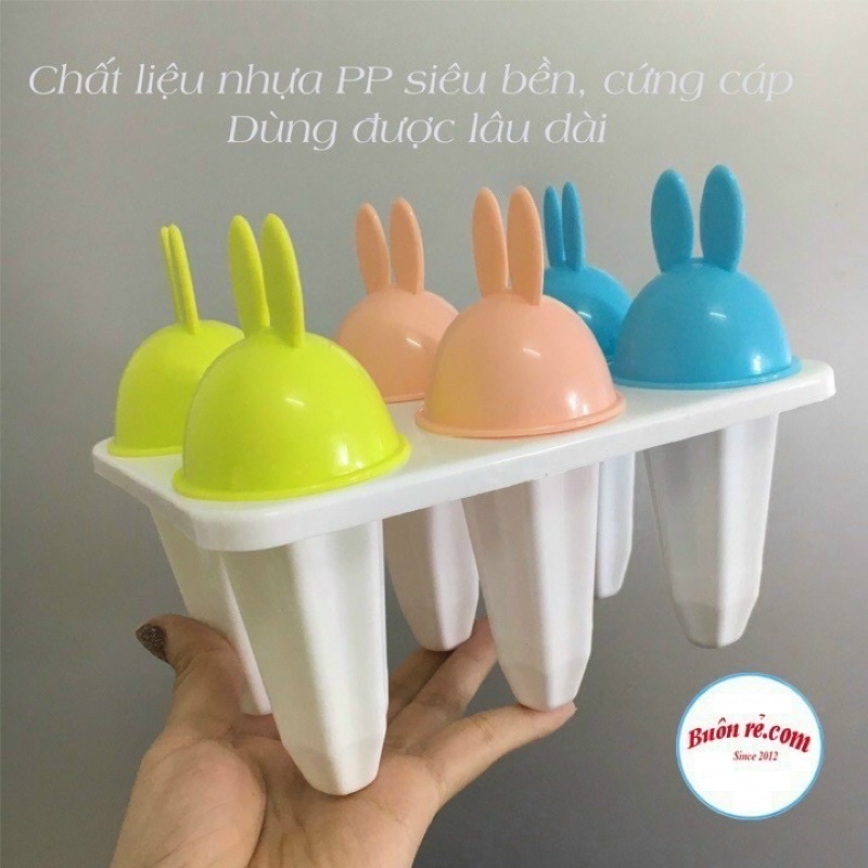 Bộ khuôn làm kem 6 que hàng Việt Nhật an toàn và chắc chắn