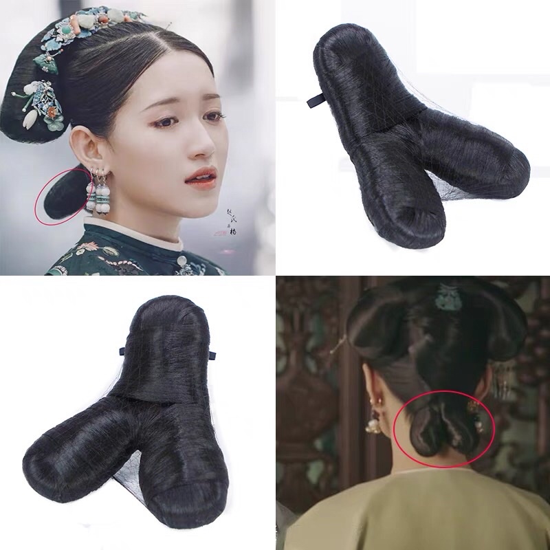 Búi tóc cổ trang nhà Thanh chụp ảnh make up cosplay diên hi công lược hậu cung như ý truyện