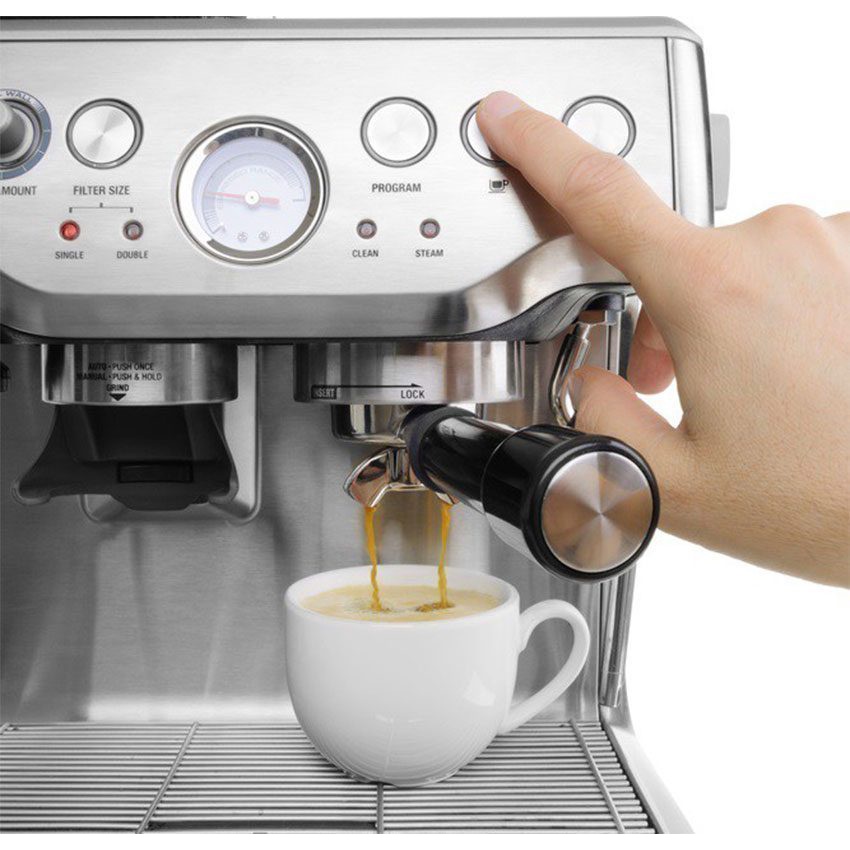 [Mã ELHADEV giảm 4% đơn 300K] Máy pha cà phê Breville 870 the Barista Express