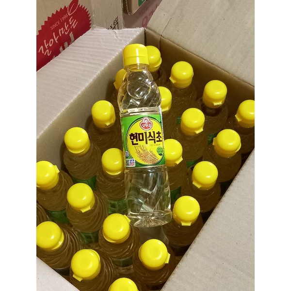 Giấm gạo lứt Ottogi chai  500ml