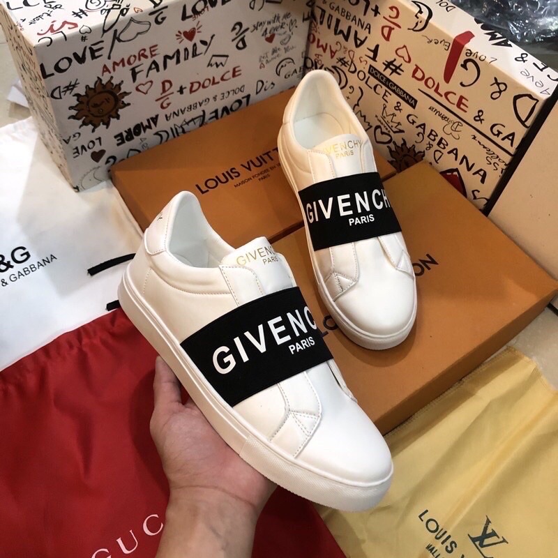 [ full Box ] Giày Slipon GVC Trắng đế Cao Su - Giày Slipon Nam | BigBuy360 - bigbuy360.vn