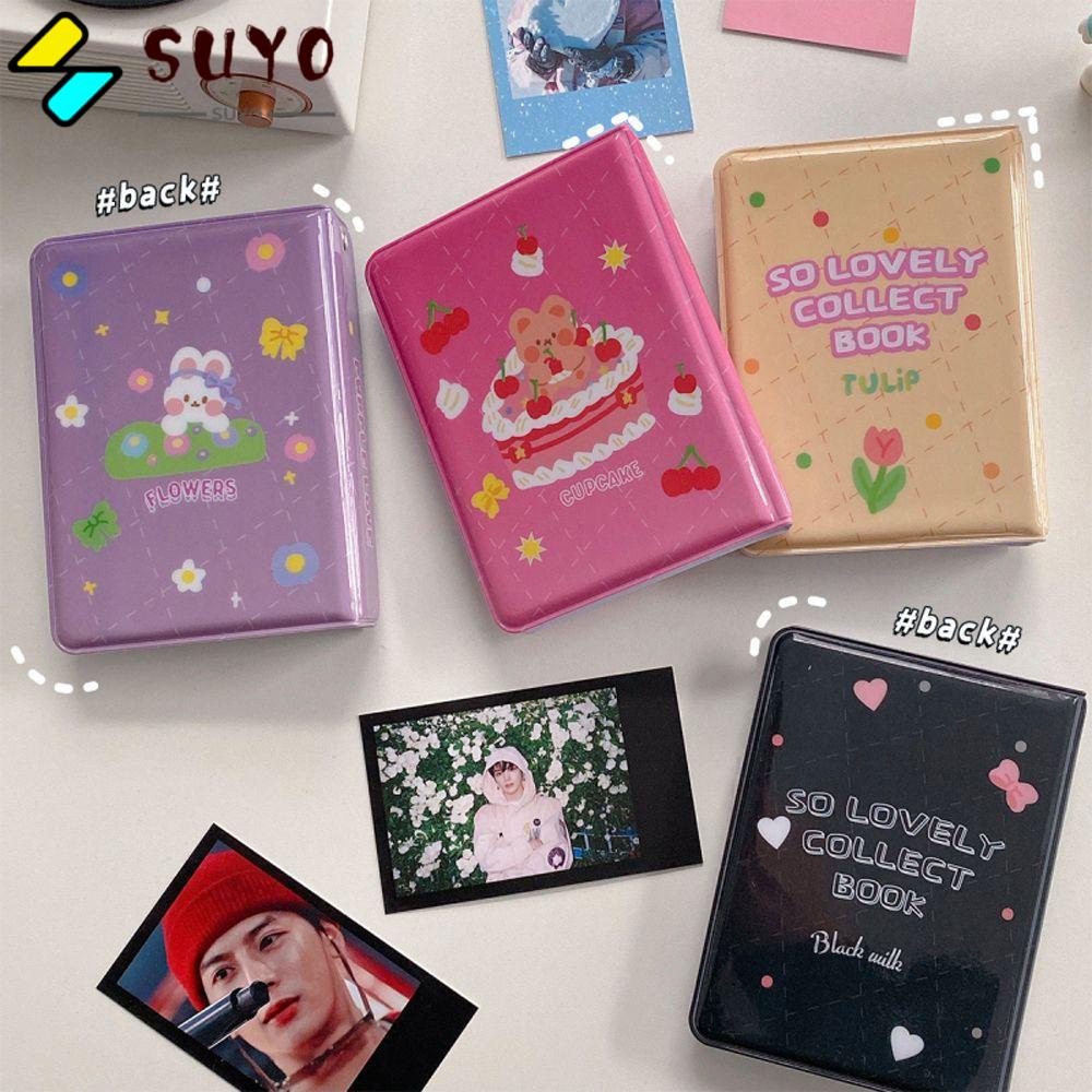 Túi Pvc 40 Ngăn Dùng Đựng Thẻ Ảnh/Ảnh Thiết Kế Cắt Ren Hình Trái Tim Nhiều Màu Sắc