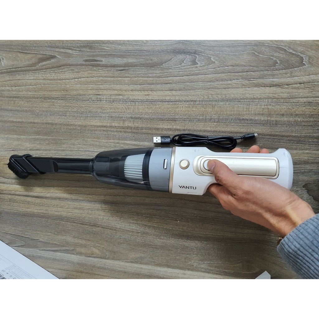Máy hút bụi cầm tay không dây mini YANTU V01S - Chính hãng