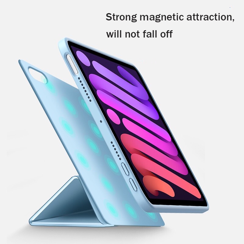 Ốp Máy Tính Bảng Da Từ Tính Có Đế Cho iPad Air 5 2022 Pro 11 2021 2019 12.9 10.2 9th 8th 7th Mini 6