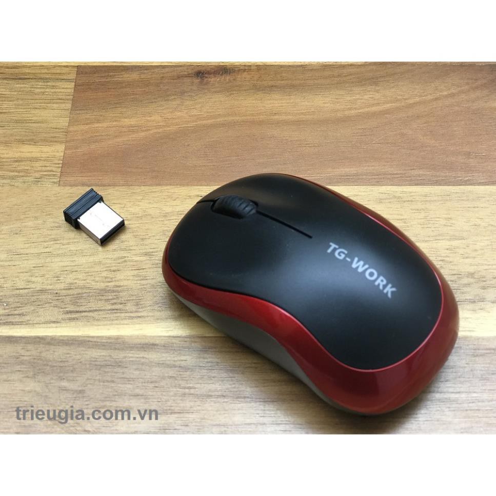 Chuột Không Dây TG-WORK - Chính Hãng - Đỏ
