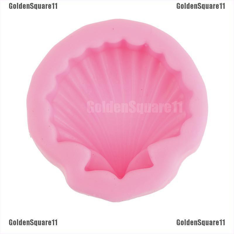 Khuôn Silicone Tạo Hình Làm Bánh Kẹo Hình Vỏ Sò 3D