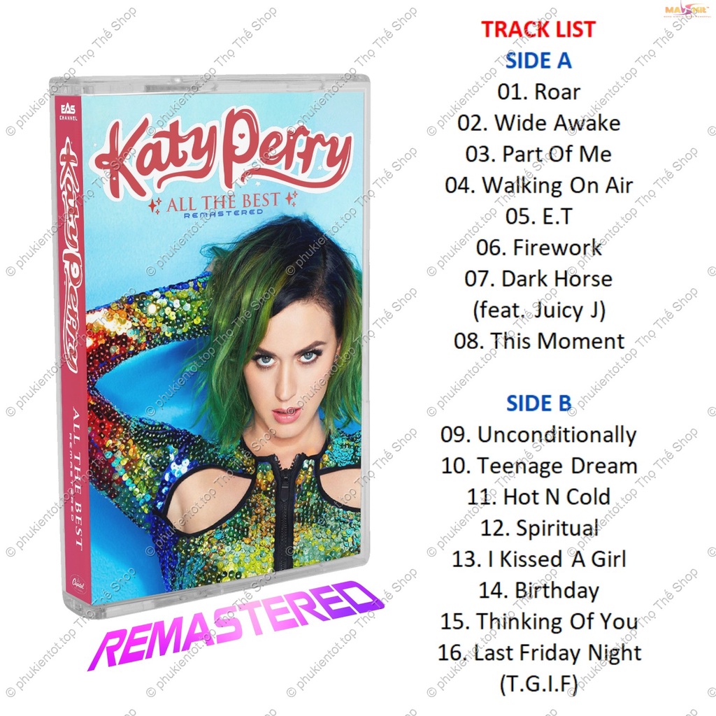 Băng cassette Katy Perry - All the Best  - EAS Records