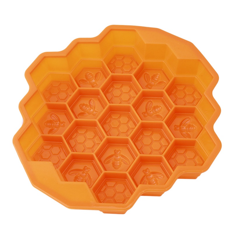 Khuôn silicon làm bánh hình tổ ong 19 ô đa năng tiện dụng