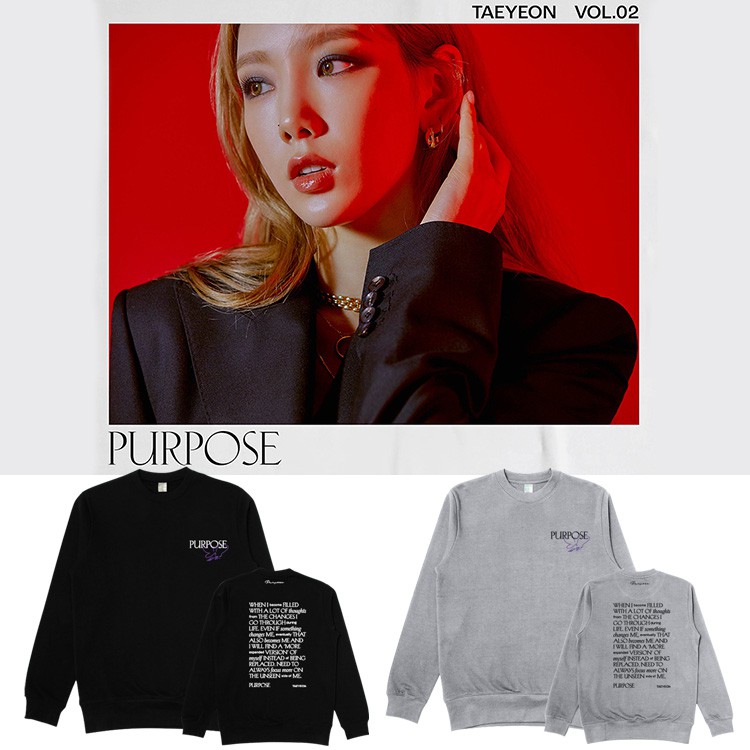 Áo sweater Taeyeon (Girls' Generation/SNSD) - Purpose