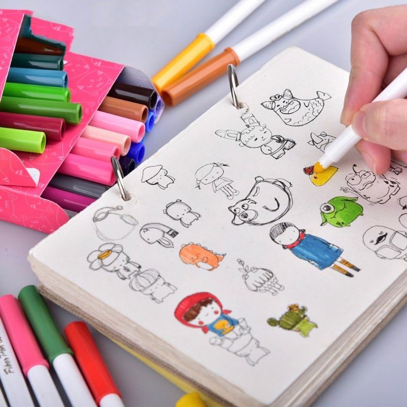 Bút lông màu  TL xóa được 20 màu và 36 màu