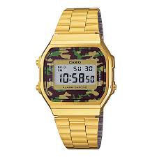 Đồng hồ đeo tay nam Casio A168WEGC-3DF