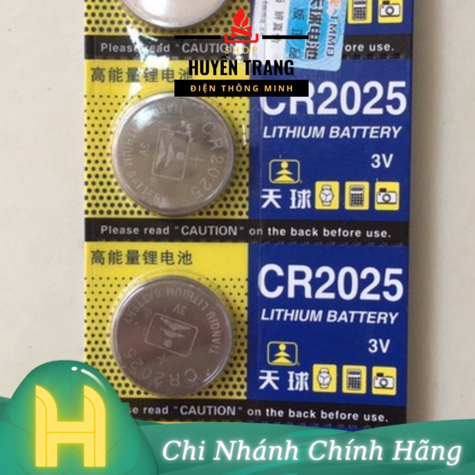 [Huyền Trang Shop] Pin cúc áo CR1220 CR2025 CR2032 CR2477 CR2450 Chính hãng giá rẻ pindieukhien pincmos