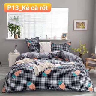 Sét chăn ga gối cotton poly