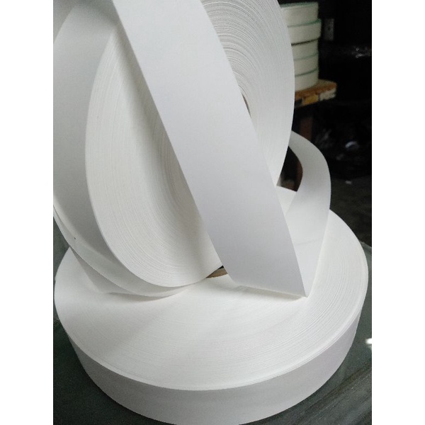 Cuộn giấy giặt là rộng 2 cm, giấy in dai chịu nước - cuộn giấy vải in nhãn mác
