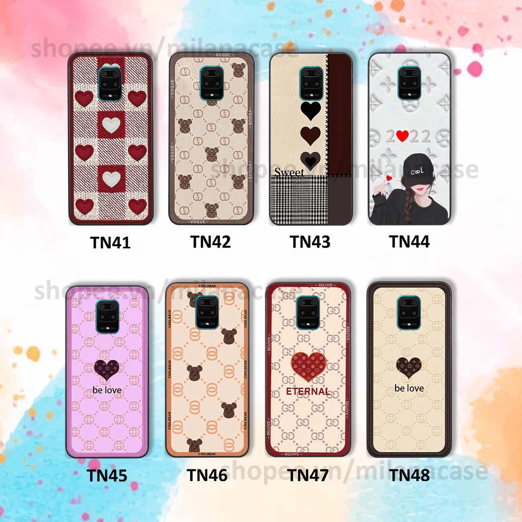 Ốp Xiaomi Redmi Note 9 / Note9s / Note 9 Pro hình trái tim be love tình yêu siêu đẹp, cá tính, thời trang
