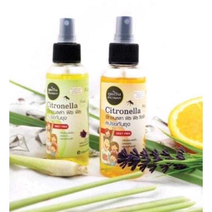 tinh dầu đuổi muỗi chống côn trùng cắn , dạng xịt 100 ml Thái Lan