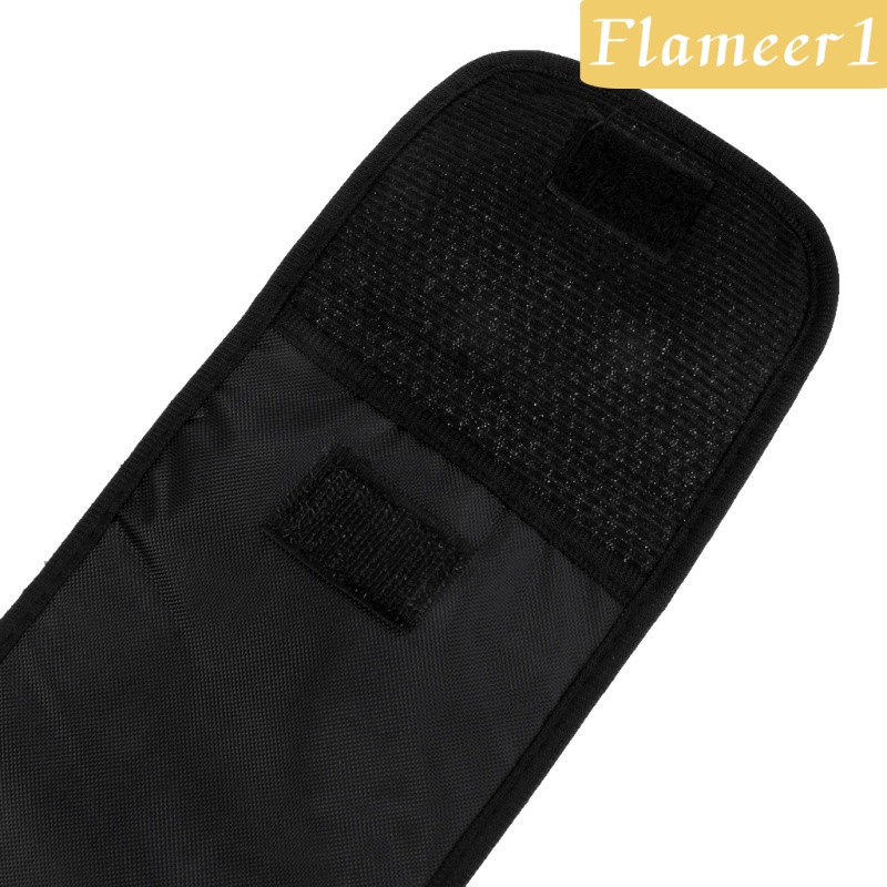 Túi Đựng Cần Câu Cá Bằng Vải Canvas Màu Đen Có Thể Tháo Rời [Flameameer1]