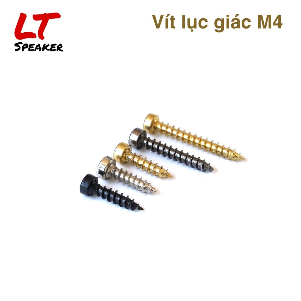 Bộ 10 Vít lục giác M4 16mm - 20mm - 25mm