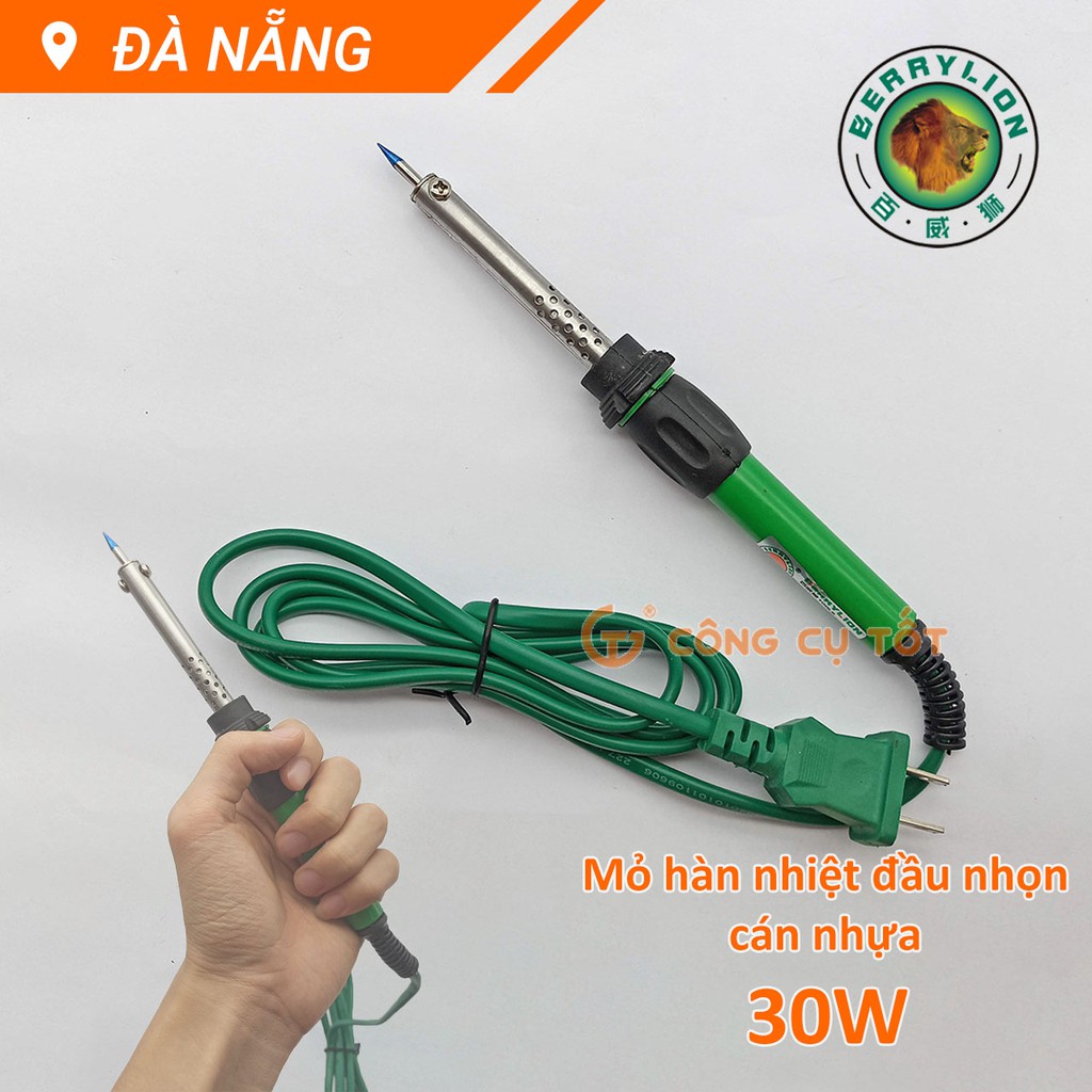 Mỏ hàn nhọn cán nhựa Berrylion 30W