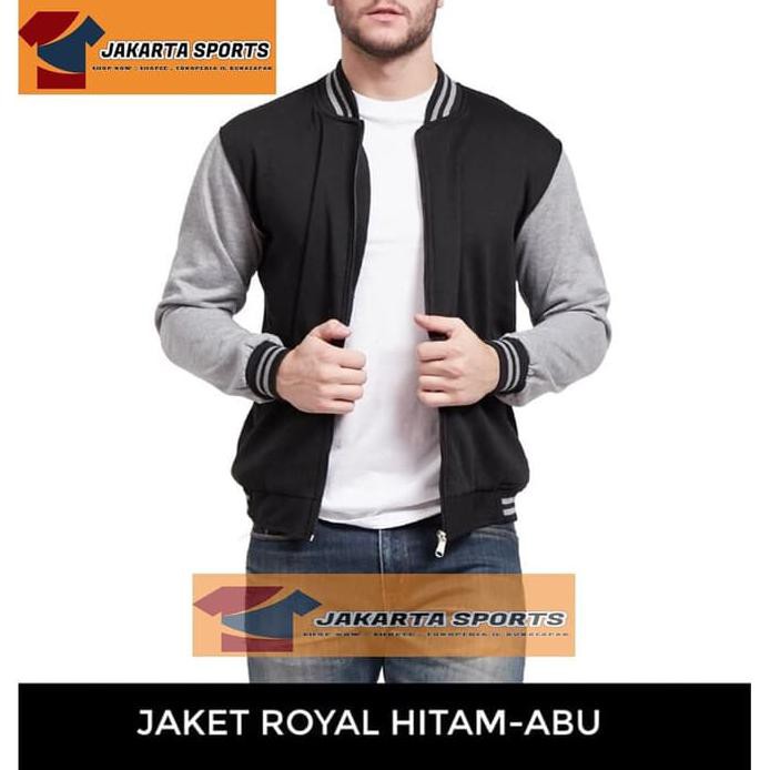 Áo khoác đen ROYAL UNISEX bán sỉ - L | BigBuy360 - bigbuy360.vn