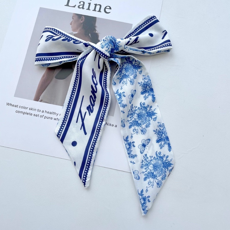 Khăn cột tóc khăn quấn túi polyester size 6x95cm