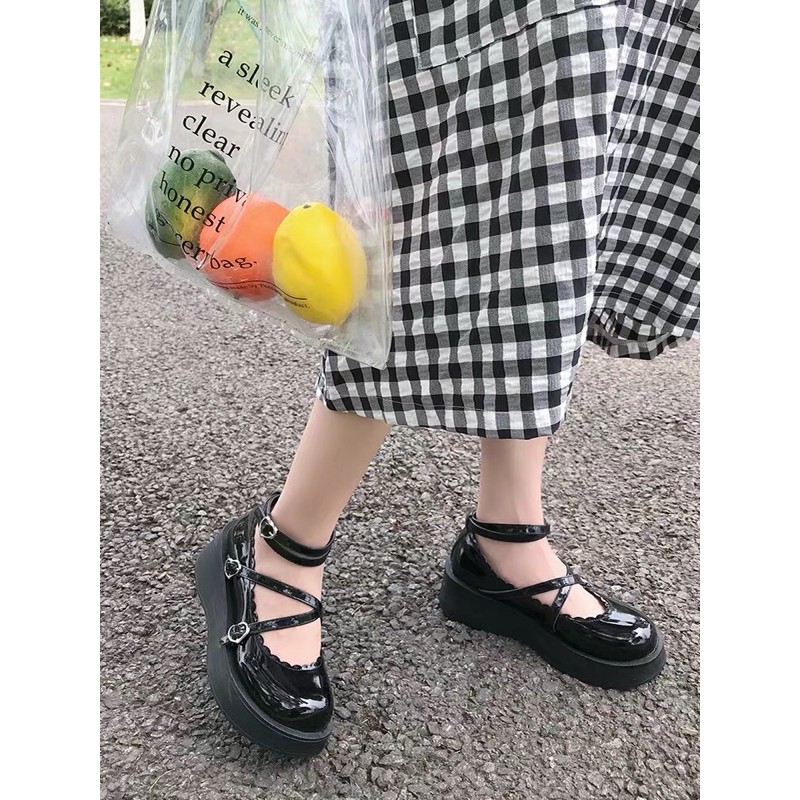 [LNHBO - ORDET] Giày oxford đế cao phối dây (Ảnh thật ở cuối) | BigBuy360 - bigbuy360.vn