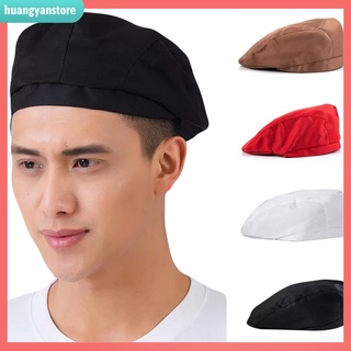 HY| Mũ beret dành cho người phục vụ làm bếp kiểu dáng cho unisex