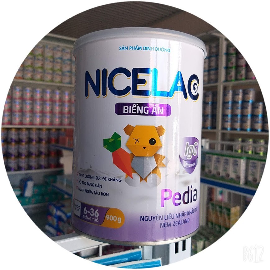 Sữa y tế dành cho trẻ biếng ăn Nicelace Pedia 900 gram