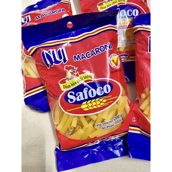 Nui ống lớn Safoco gói 200g