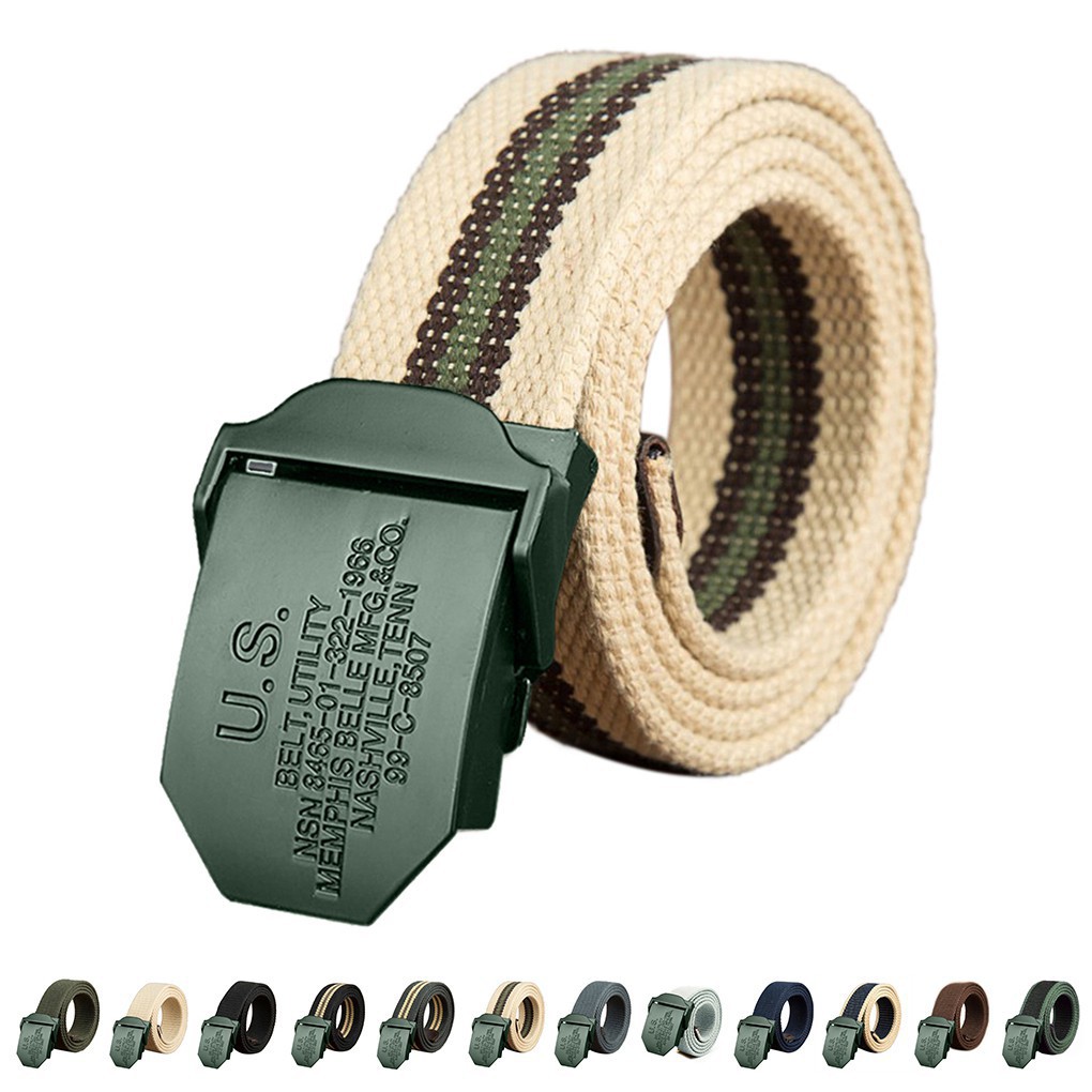 Thắt lưng canvas chống rách cho nam