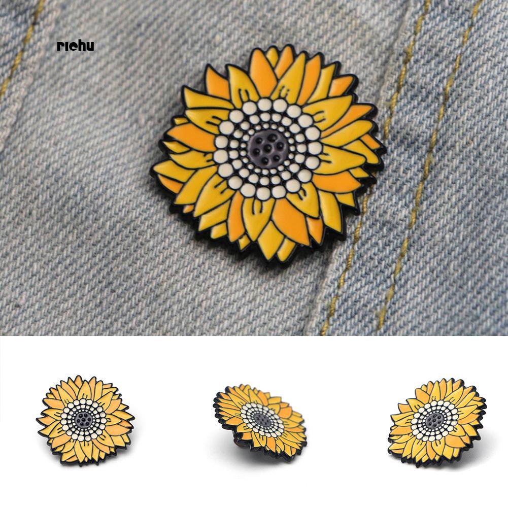 Ghim Cài Áo Hình Hoa Hướng Dương Thời Trang