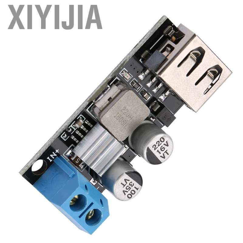 DC-DC Voltage Step Down Power Supply Buck Module 12V 24V 6V-32V to 5V QC3.0 USB Fast Charging