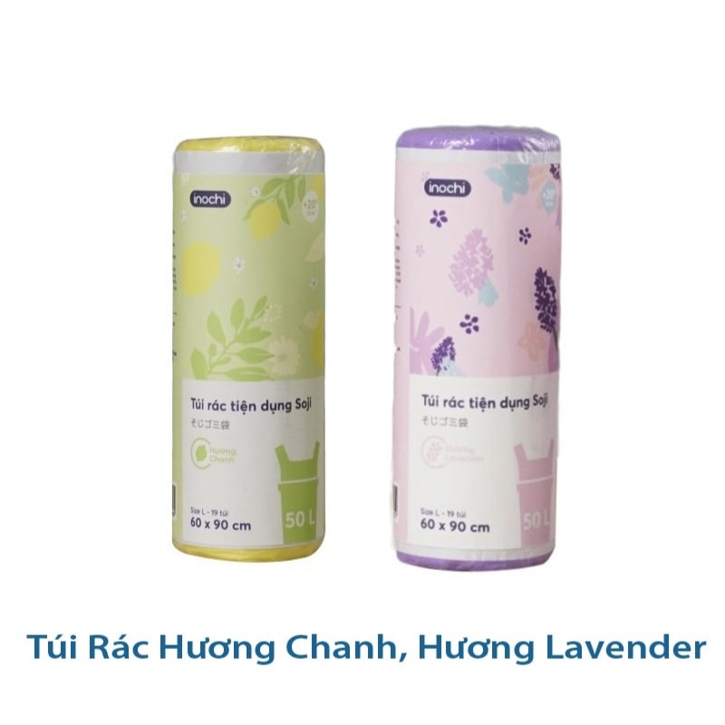 Túi Rác,Túi Rác Hương Chanh, Hương Lavender Tự Hủy Thân Thiện An Toàn Với Môi Trường