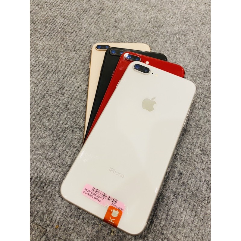 Điện thoại IPhone 8 plus 256/64Gb hàng chính hãng Apple chọn lọc như mới, chức năng hoàn hảo - Bh 1 đổi 1 - Shin case