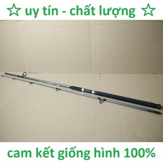 Cần câu 2 khúc cacbon 2m4 2m7 chính hãng indonesia