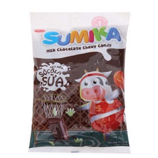 Kẹo mềm Sumika hương Socola sữa gói 140g