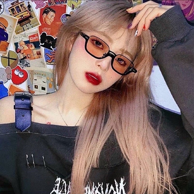 Kính mát GENTLE MONSTER GATTA dáng nửa gọng độc đáo,phong cách hàn quốc.Kiểu dáng unisex,chống UV400