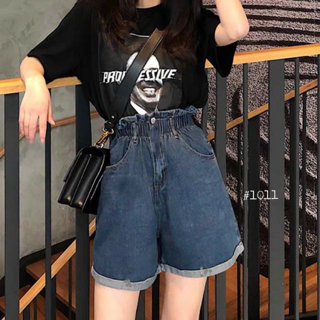 Quần Short Lưng Thun bigsize đáy dài size nhỏ đến 35 ms 1011