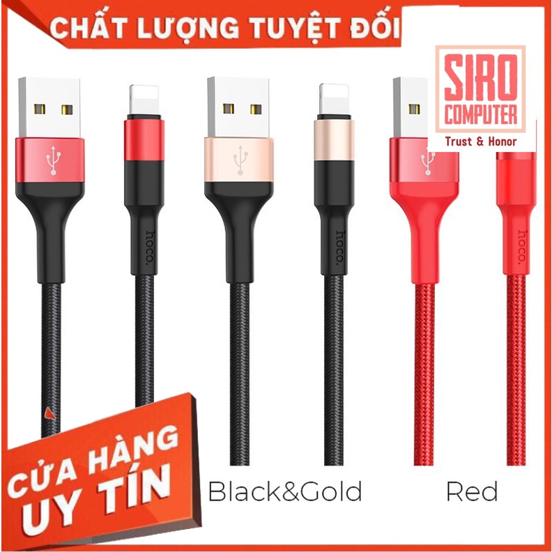 Cáp sạc dây dù Hoco X26 cho iphone 1M