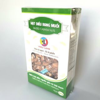 Hạt Điều Rang Muối Hảo Hạng Hiếu Láng (500gram Vỏ Lụa)