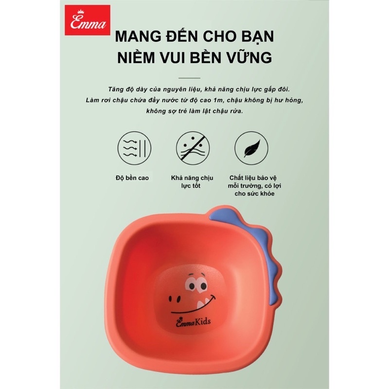 Chậu rửa mặt Emmakids vệ sinh cho bé 4437