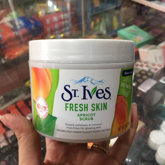 Tẩy Tế Bào Chết ST.IVES Acne Control Apricot Scrub (283g)