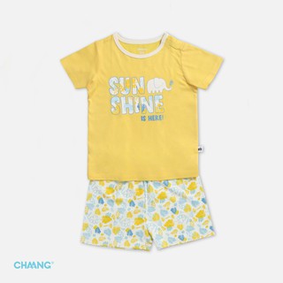 Bộ cộc cho bé CHAANG sunshine vàng