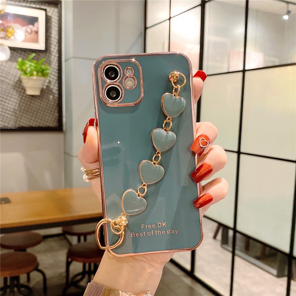 Ốp Điện Thoại Mềm Mạ 6D Cho Vivo Y21 Y15S Y15A Y21S Y33S Y20 Y12S V21E V23E V21 V20 SE Y53S Y17 Y15 Y12 S10E Y73 2021