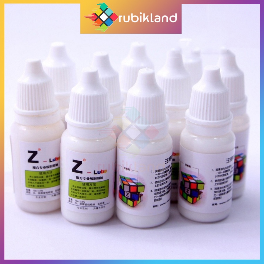 Silicon Dầu Bôi Trơn Rubik Zlube 10ml Lube Rubic Loại Thường