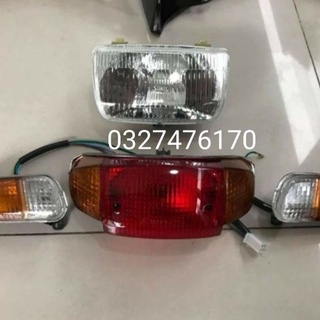 Bộ đèn xi nhan trước sau xe DREAM lùn zin honda thái