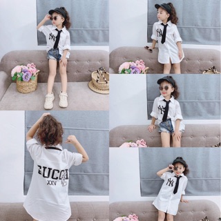 Combo lố 28 set áo sơ mi dáng dài