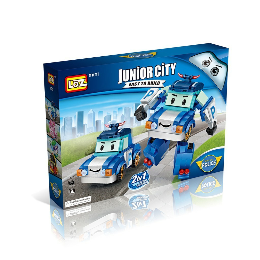 Đội bay siêu đẳng hãng LOZ - Đồ chơi xếp hình lego mini