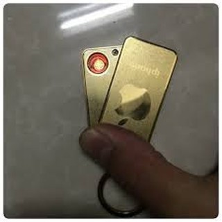 Bật lửa iphone móc khóa sạc điện